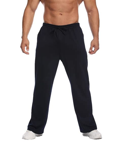 men's lightweight straight leg joggers.